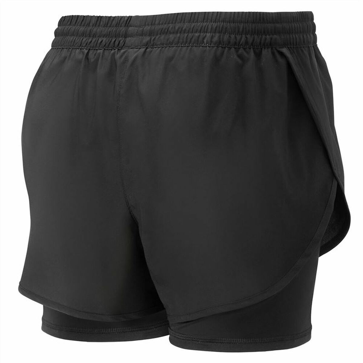 Pantaloncini Sportivi da Donna Puma 2 in 1 Nero Donna