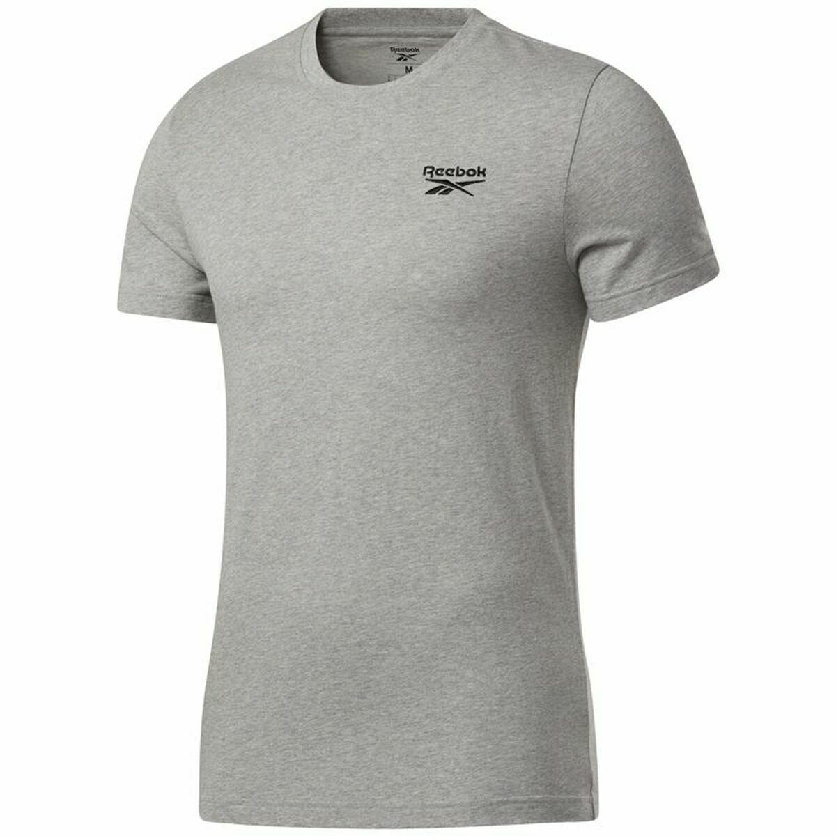 Maglia a Maniche Corte Uomo Reebok Identity Grigio
