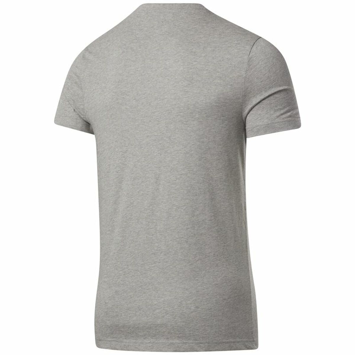 Maglia a Maniche Corte Uomo Reebok Identity Grigio