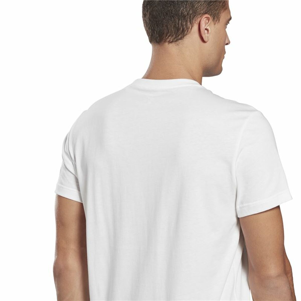 Maglia a Maniche Corte Uomo Reebok Identity Bianco