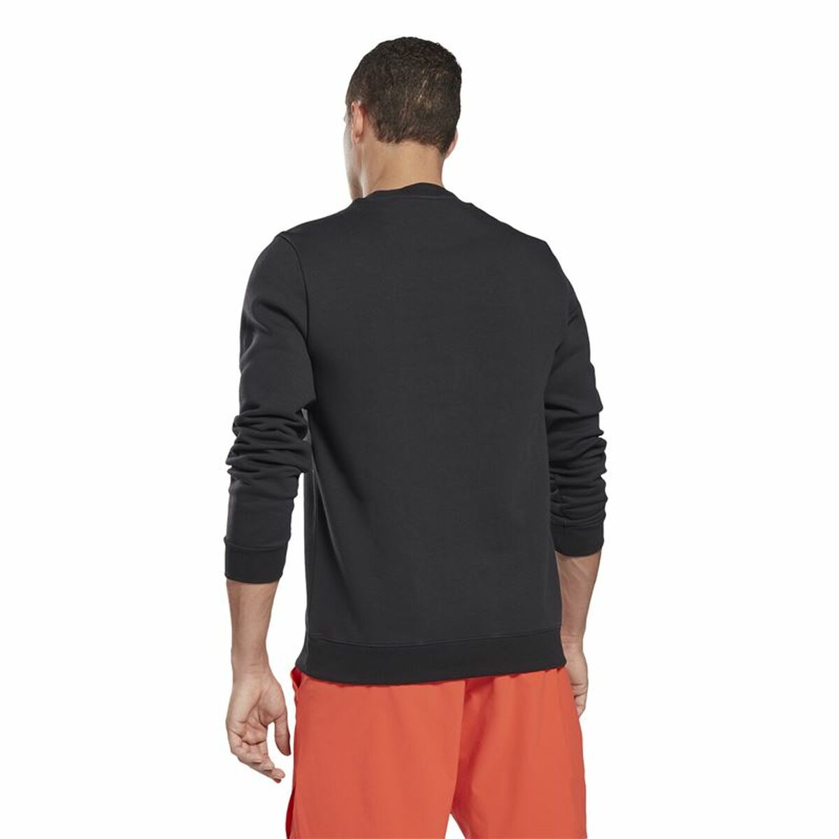 Felpa senza Cappuccio Uomo Reebok Identity Nero