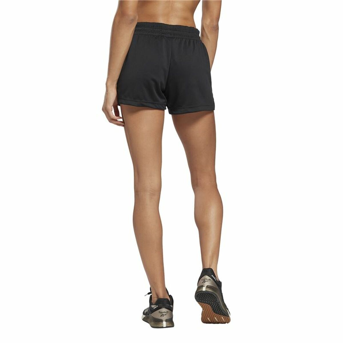Pantaloncini Sportivi da Donna Reebok Workout Ready Nero