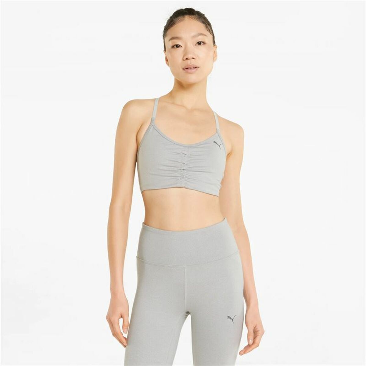 Reggiseno Sportivo Low Impact Studio Puma Bianco