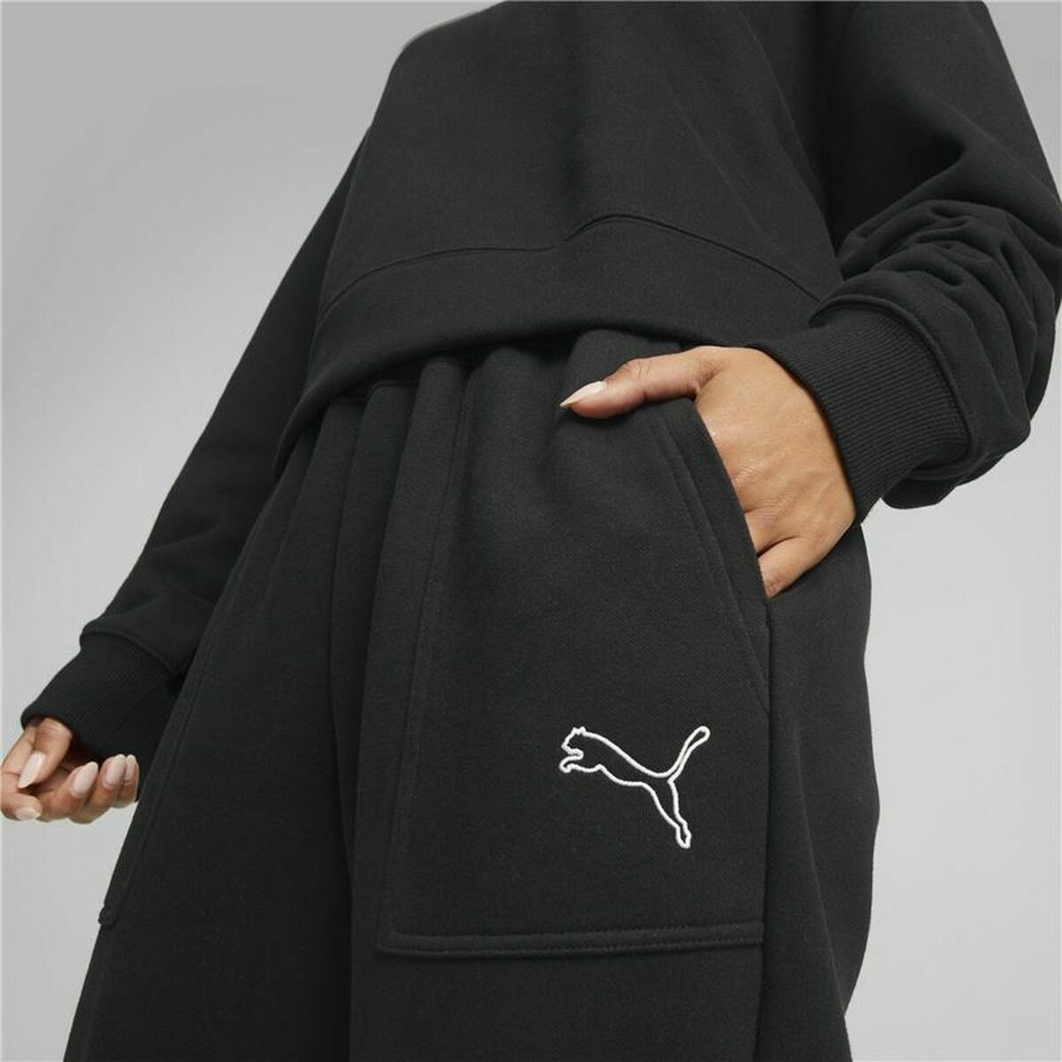 Tuta da Donna Puma Loungewear Nero