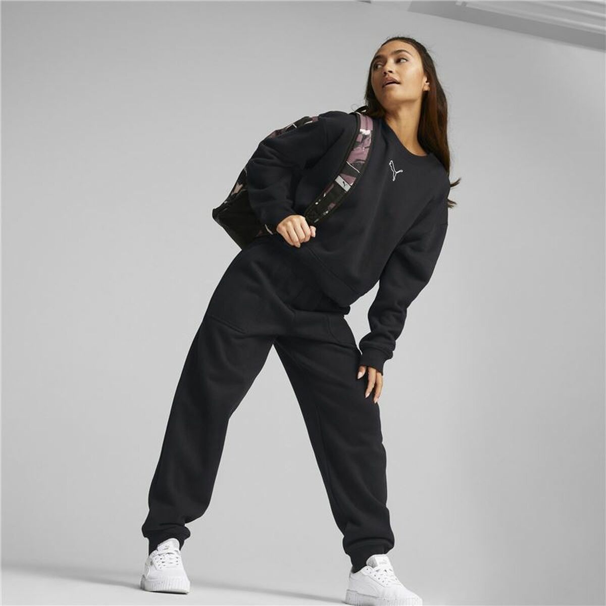 Tuta da Donna Puma Loungewear Nero