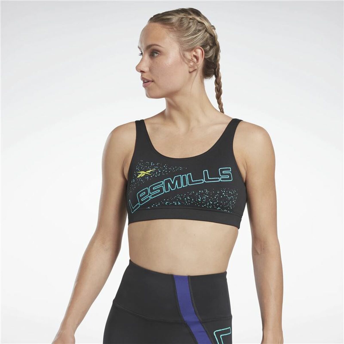Reggiseno Sportivo Reebok Les Mills Nero