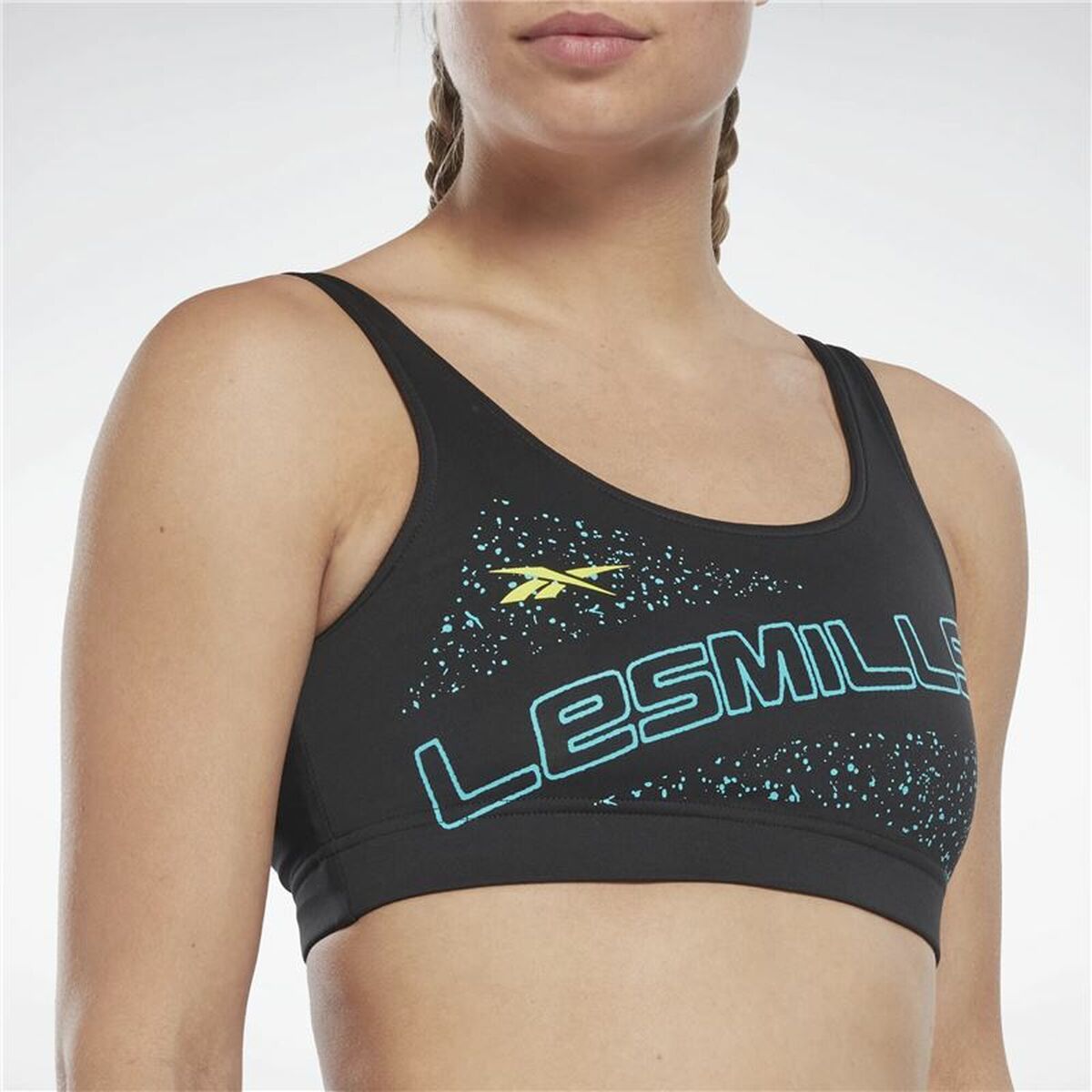 Reggiseno Sportivo Reebok Les Mills Nero