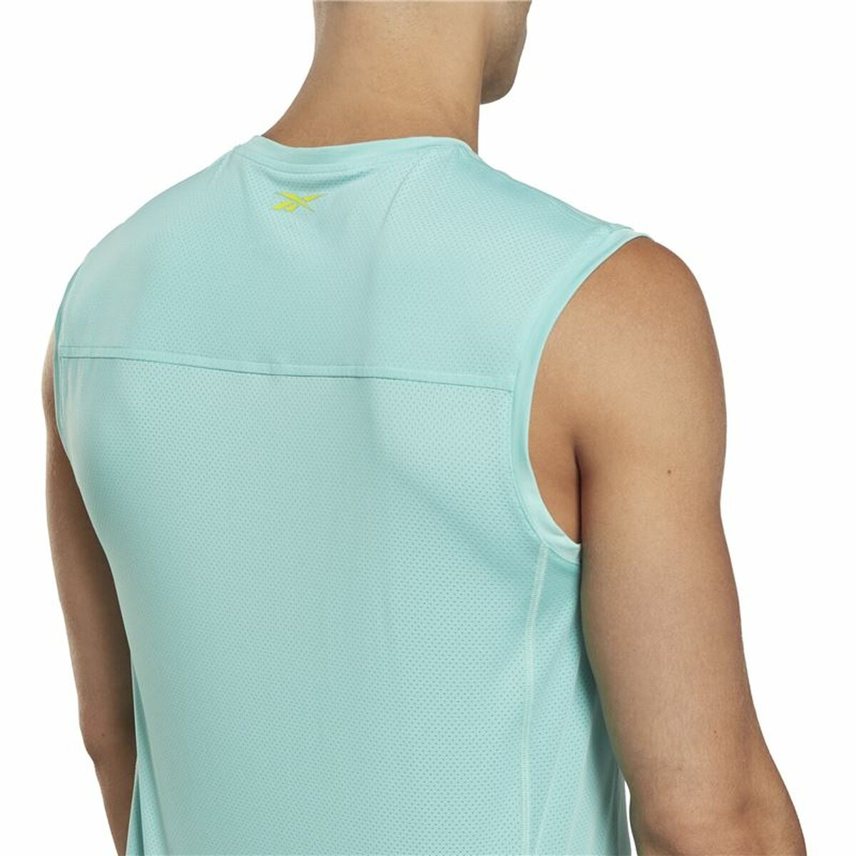 Maglia Smanicata da Uomo Reebok Les Mills® Bodypump® Activchill Azzurro