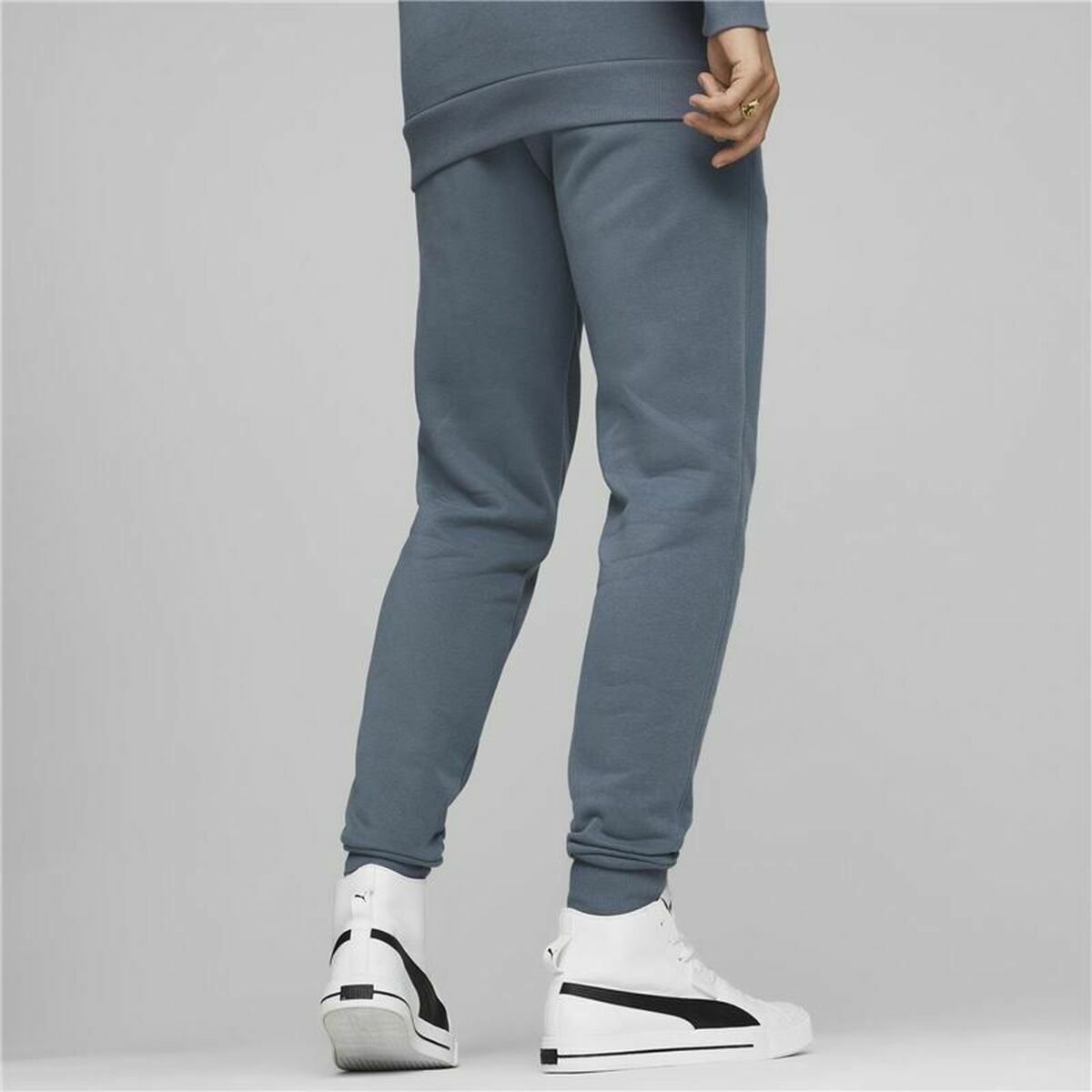 Pantalone Lungo Sportivo Puma Elevated Azzurro Chiaro Uomo