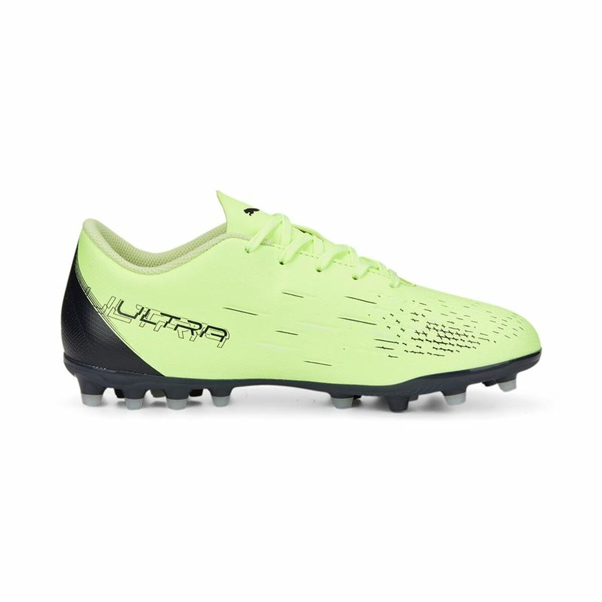 Scarpe da Calcio per Bambini Puma Ultra Play MG Jr Verde limone Unisex