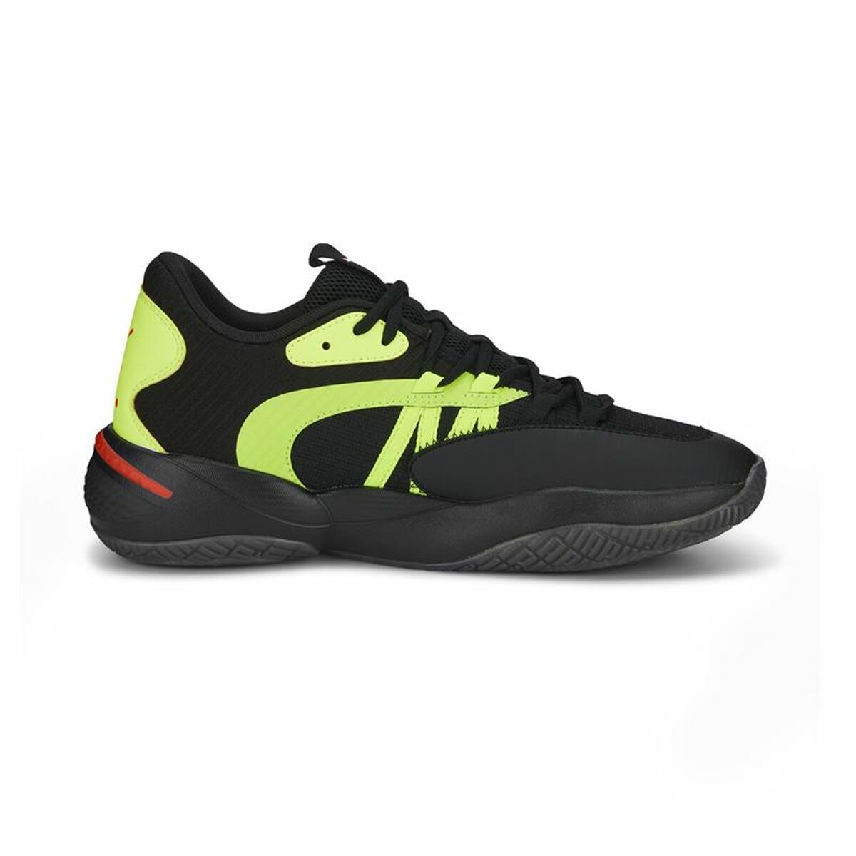 Scarpe da Basket per Adulti Puma Court Rider 2.0 Glow Stick Giallo Nero