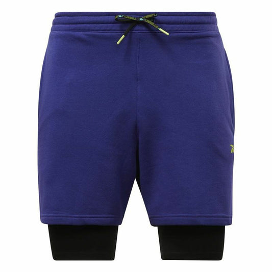 Pantaloni Corti Sportivi da Uomo Reebok Les Mills®  Viola