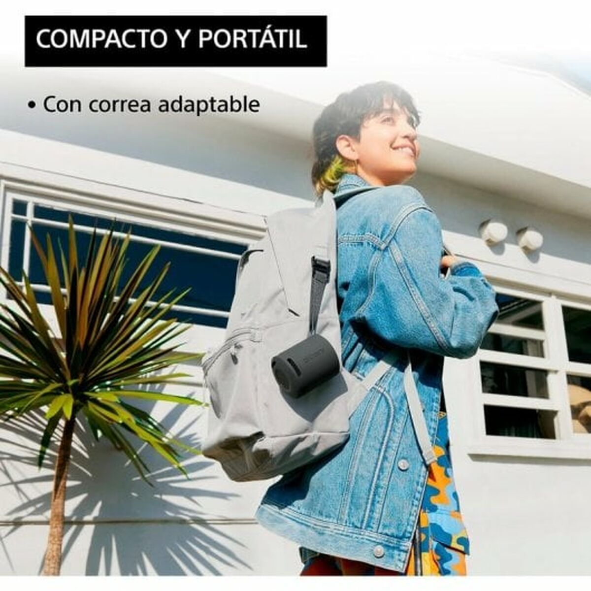 Altoparlante Bluetooth Portatile Sony SRS-XB100  Nero