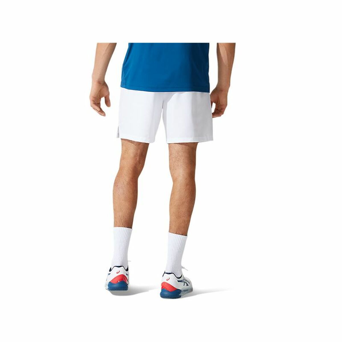 Pantaloni Corti Sportivi da Uomo Asics Court 7IN Bianco