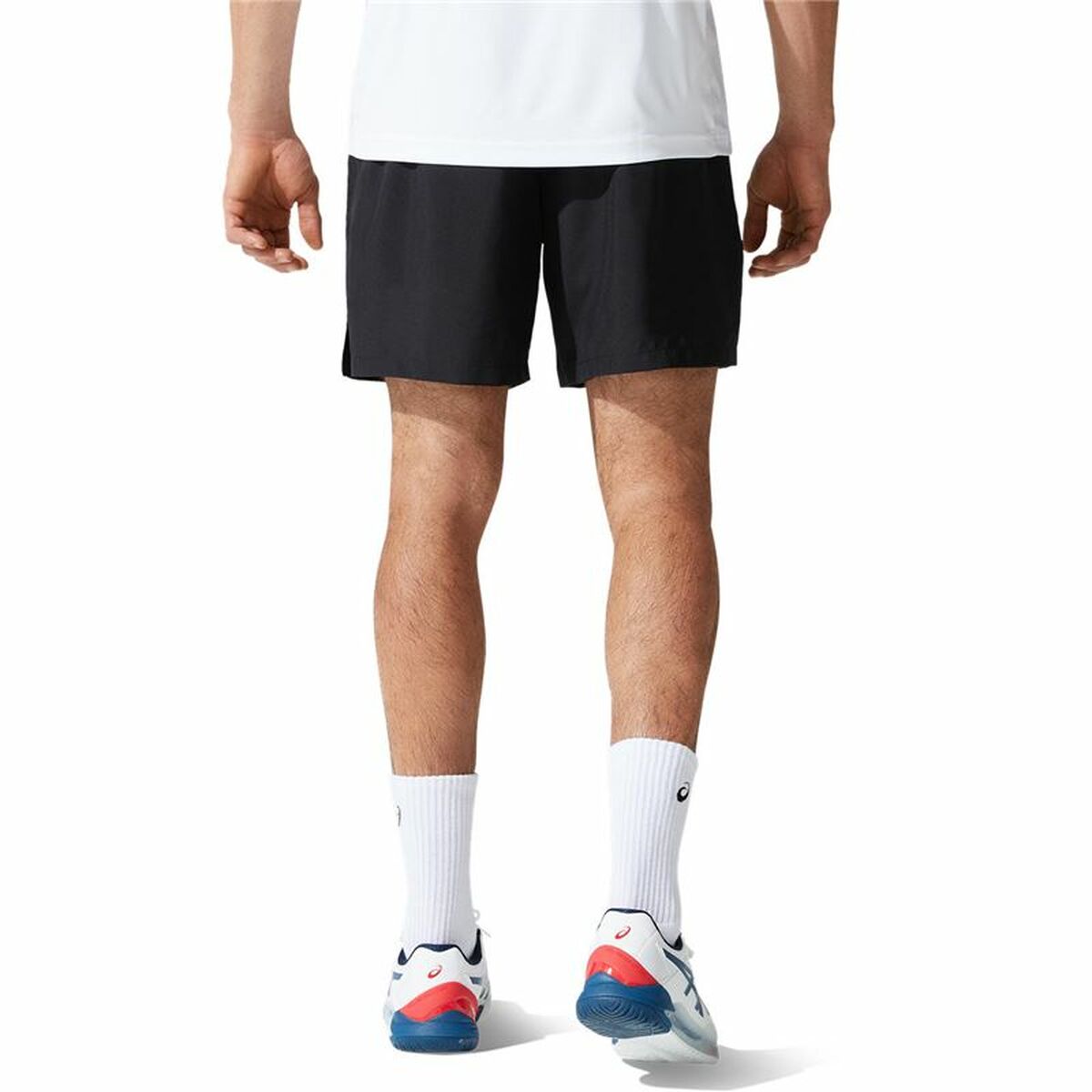 Pantaloni Corti Sportivi da Uomo Asics Court Nero