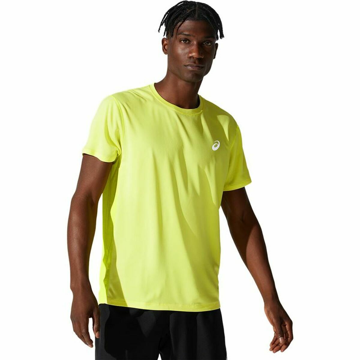 Maglia Sportiva a Maniche Corte Asics Core SS Giallo