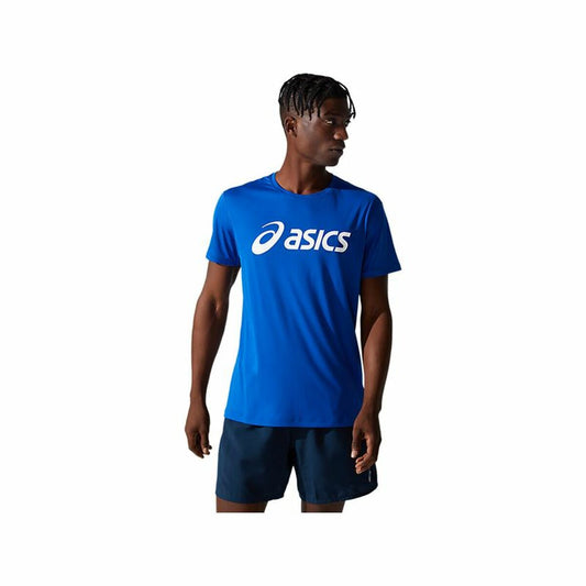 Maglia a Maniche Corte Uomo Asics Core Azzurro