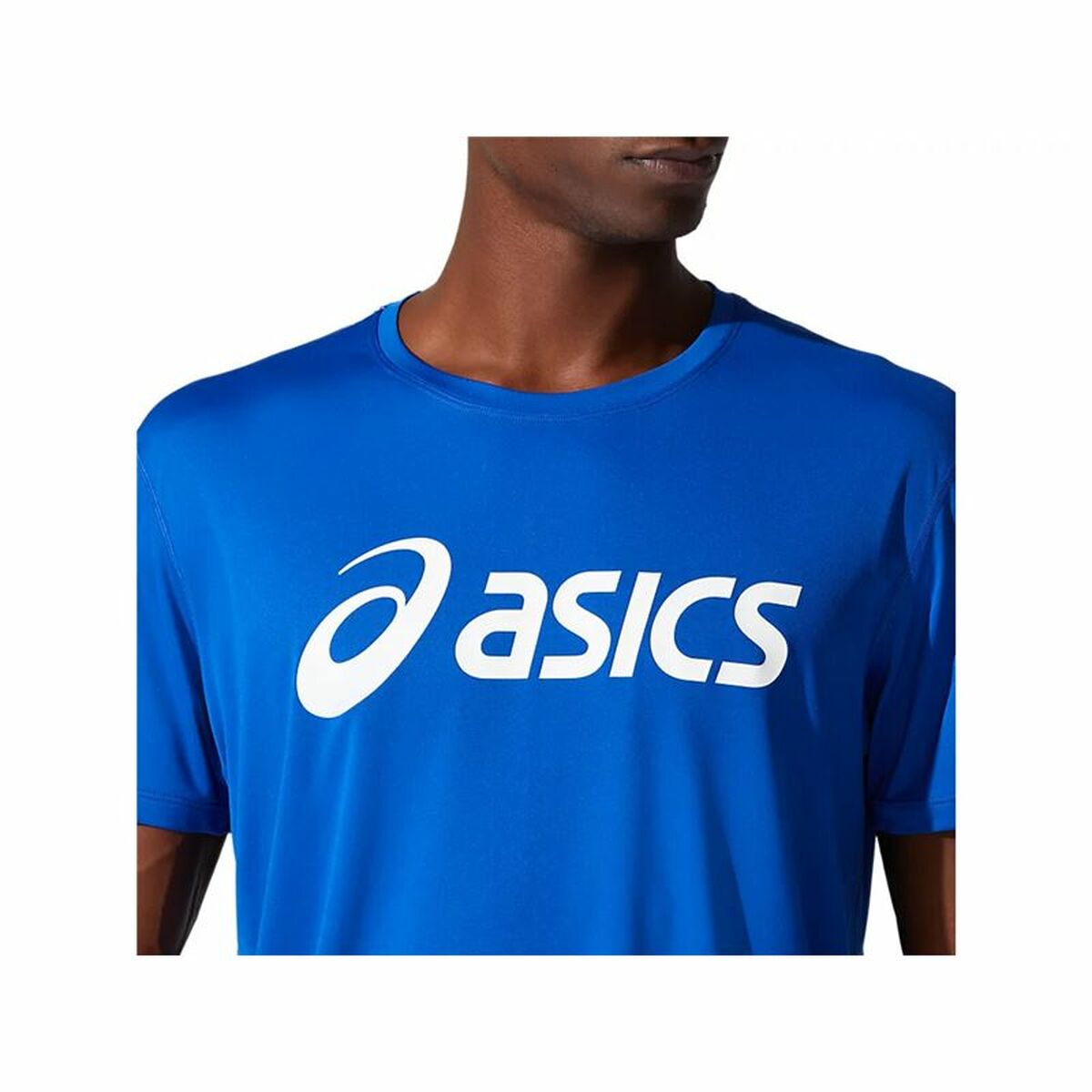Maglia a Maniche Corte Uomo Asics Core Azzurro