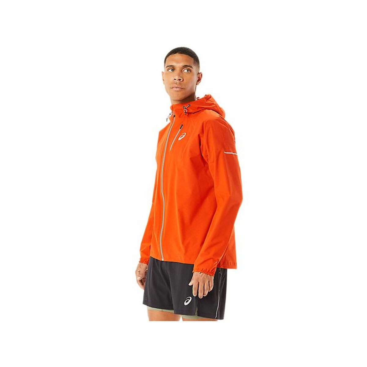 Giacca Sportiva da Uomo Asics Fujitrail Arancio