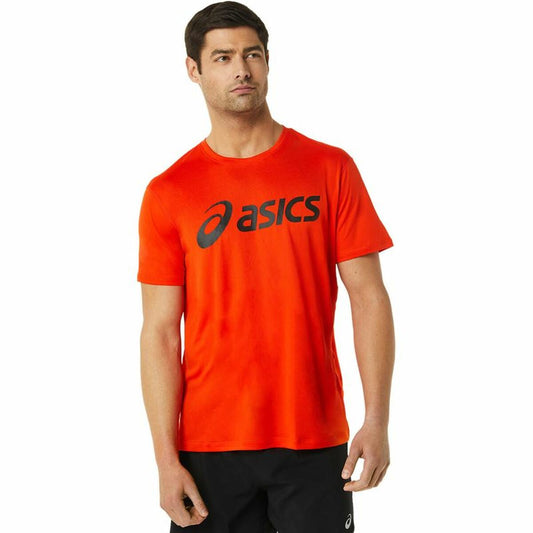 Maglia a Maniche Corte Uomo Asics Core Arancio