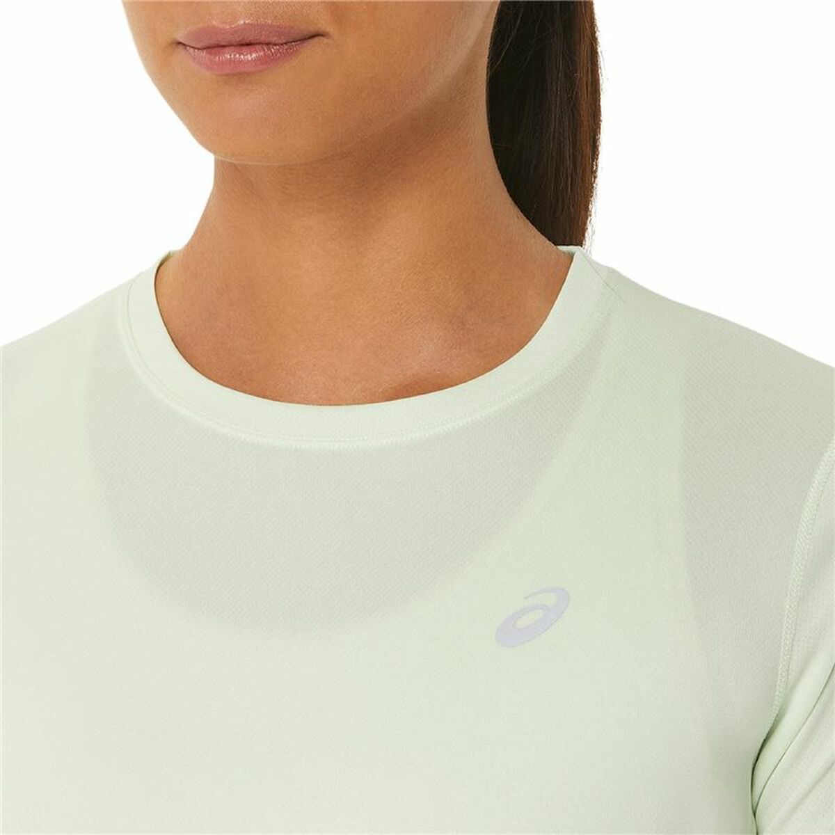 Maglia a Maniche Corte Donna Asics Core Acquamarina