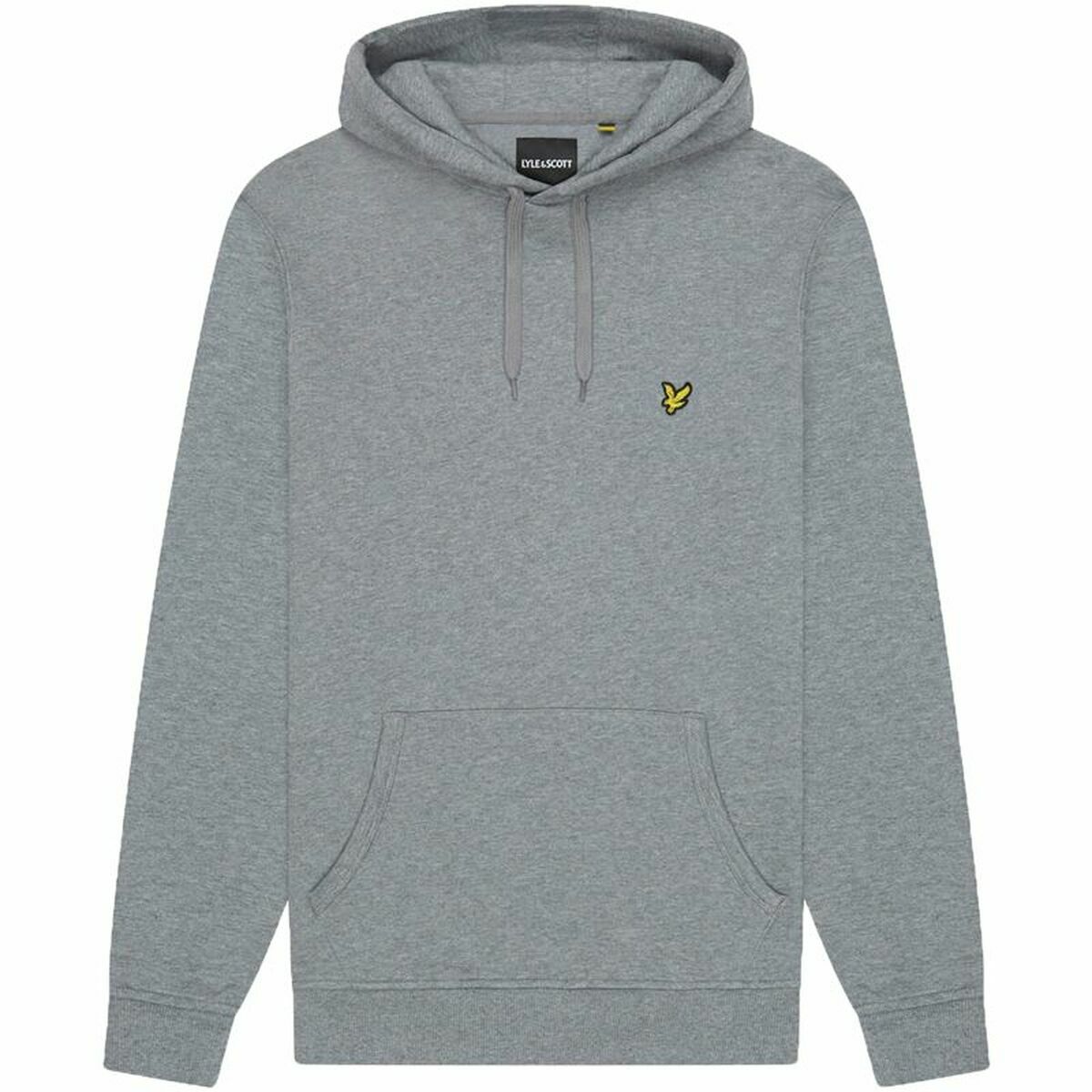 Felpa con Cappuccio Uomo Lyle & Scott Grigio