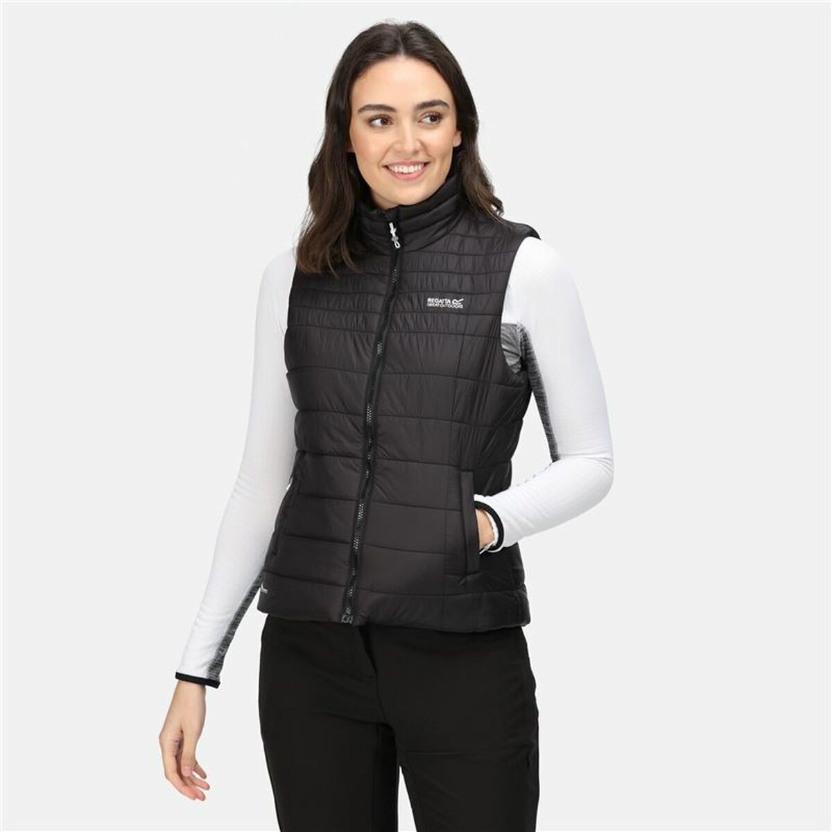 Gilet da Donna Regatta  Freezeway III Insulated Nero