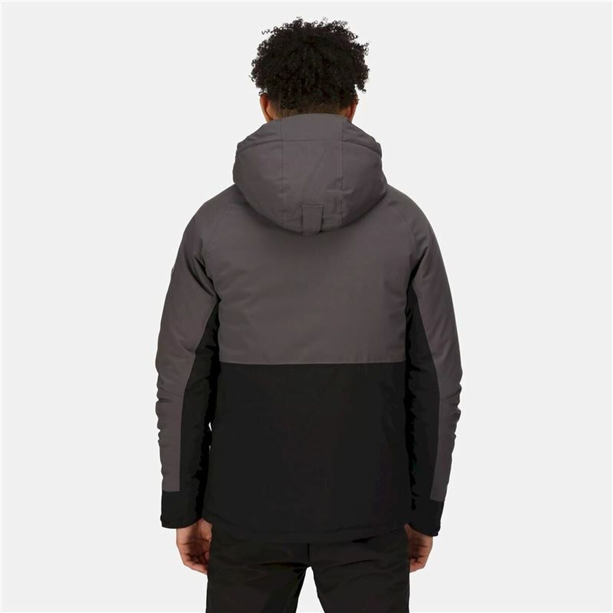 Giacca Sportiva da Uomo Regatta Highton Str III Grigio scuro Con cappuccio