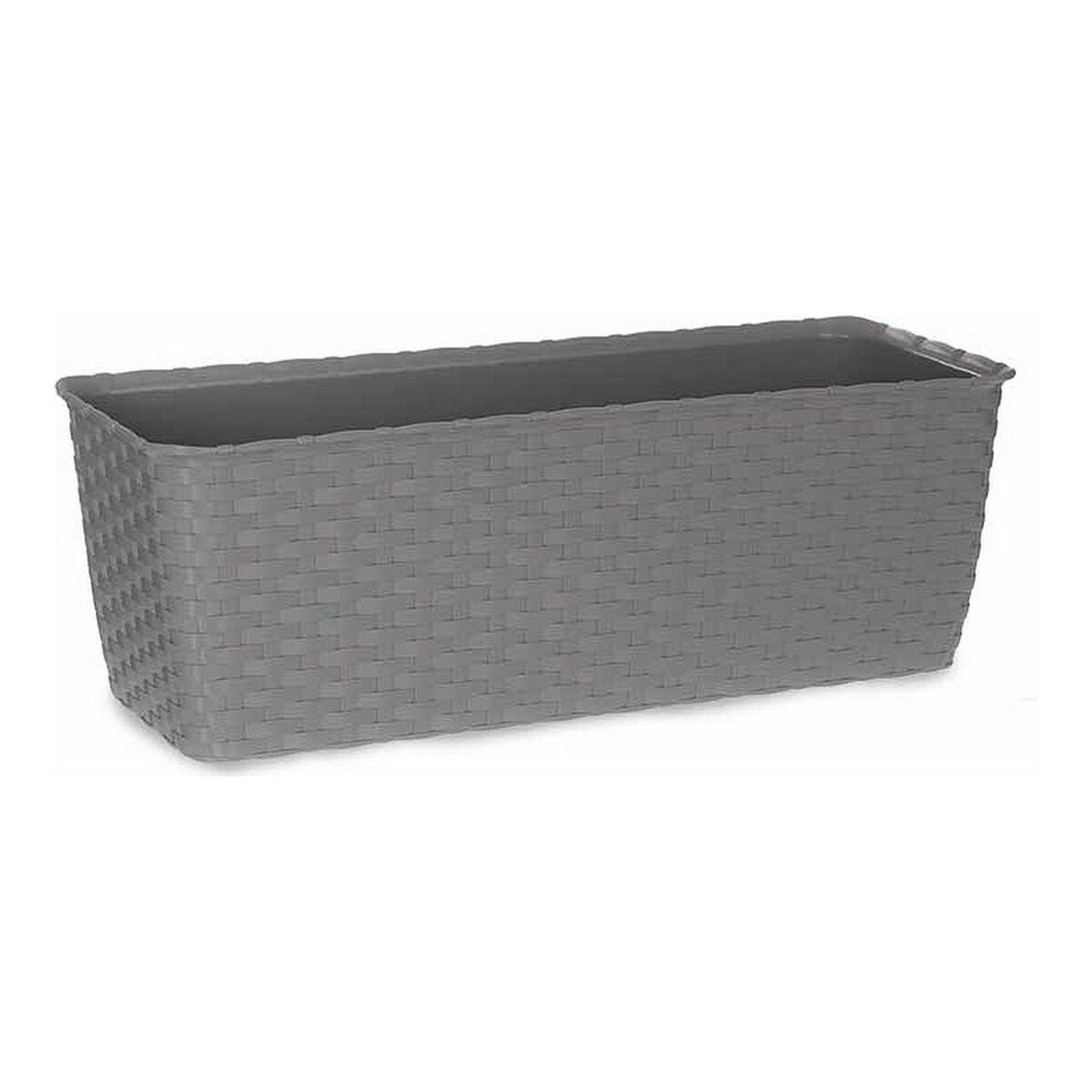 Vaso Autoirrigante Stefanplast 3872940 Grigio Plastica 15,5 x 13,5 x 39 cm