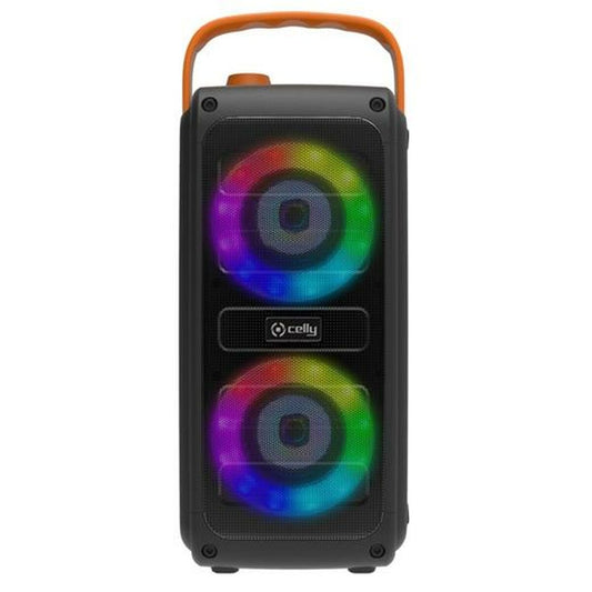Altoparlante Portatile Celly KIDSPARTYRGB 10 W Nero