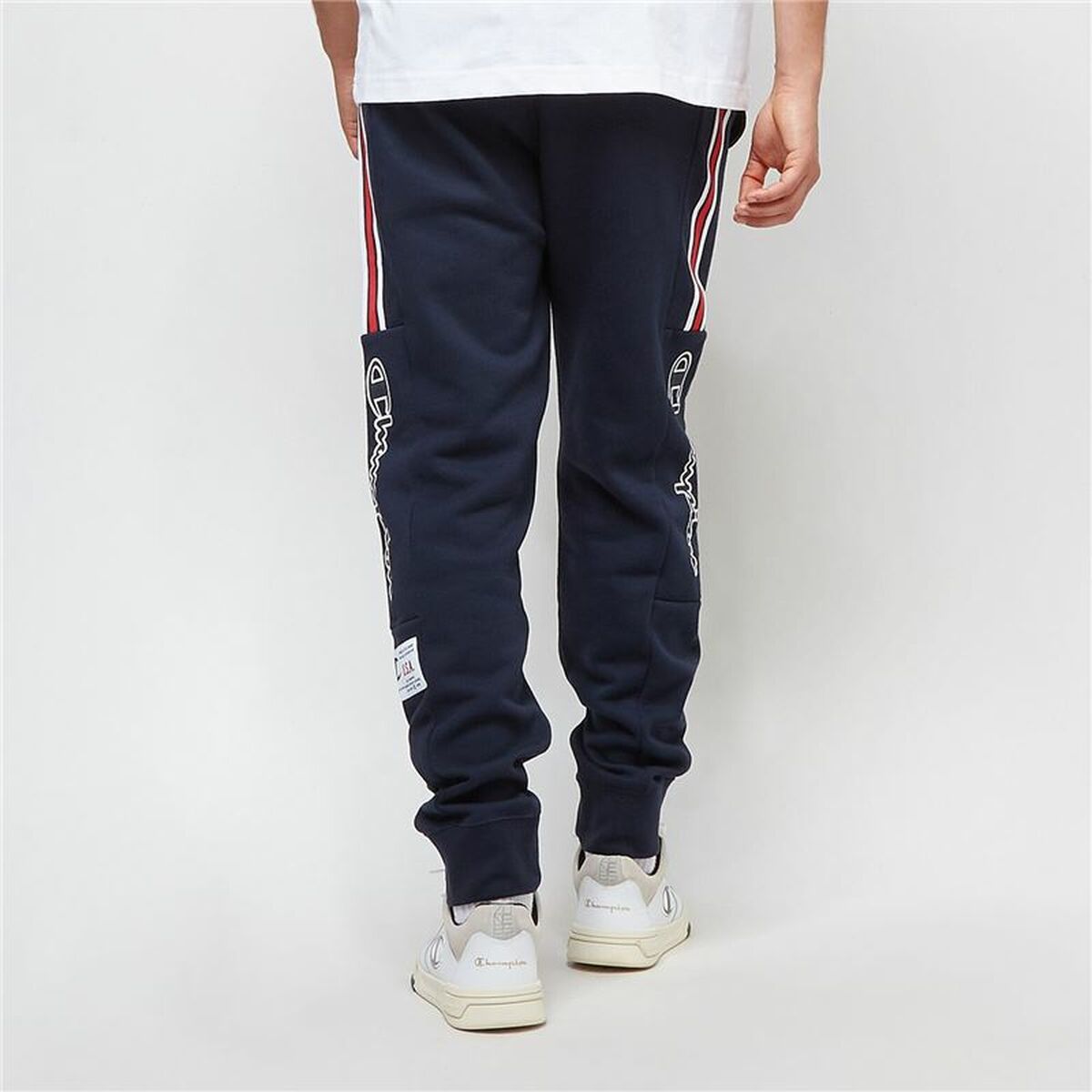 Pantalone Lungo Sportivo Champion Blu Marino Uomo