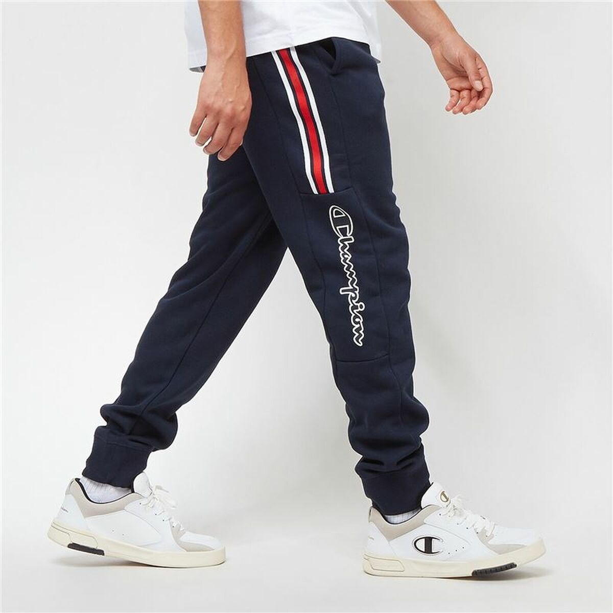 Pantalone Lungo Sportivo Champion Blu Marino Uomo