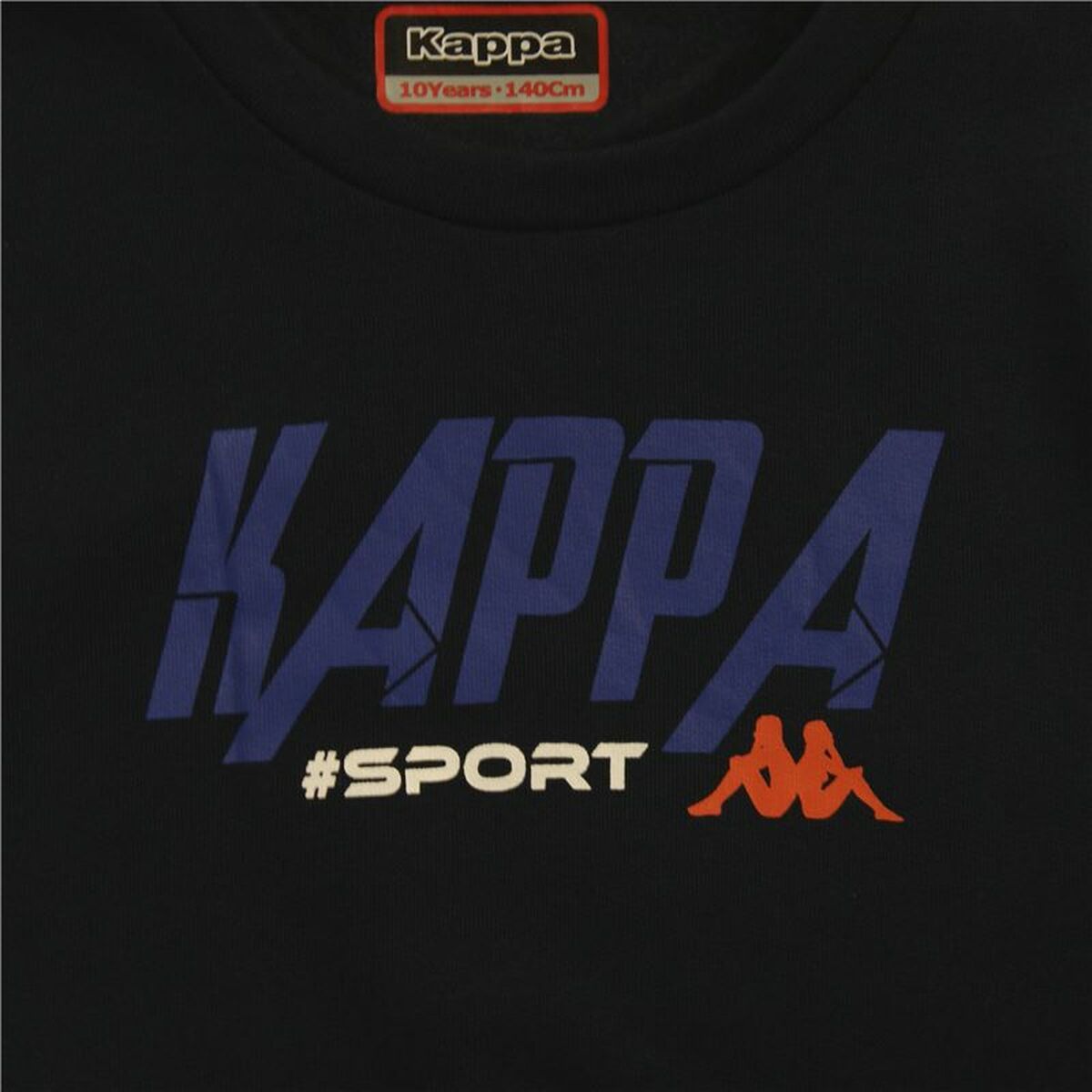 Felpa senza Cappuccio Bambino Kappa Sportswear Evrard Sweat Blu scuro