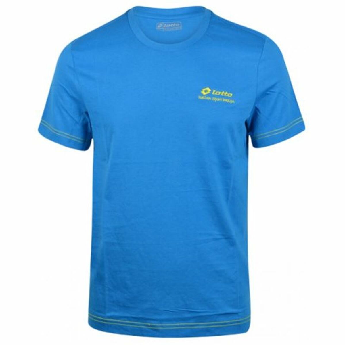 Maglia a Maniche Corte Uomo Lotto Brett Azzurro