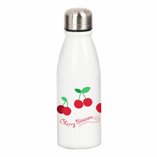 Bottiglia d'acqua Safta Cherry Rosso Bianco Metallo (500 ml)