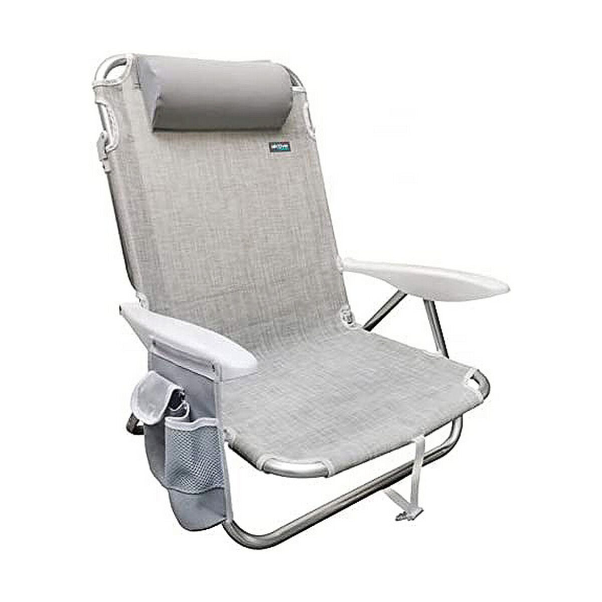 Sedia da Spiaggia Colorbaby Grigio 51 x 45 x 76 cm
