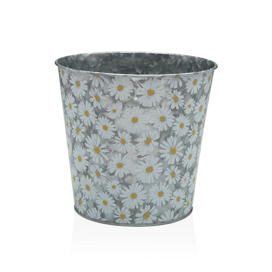Vaso Versa Fiori Metallo Minimalista 18 x 17 x 18 cm