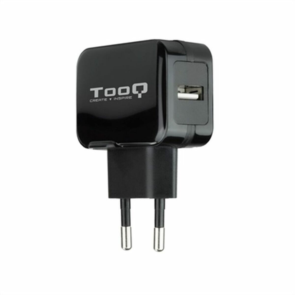 Caricabatterie da Parete TooQ TQWC-1S01 Nero 12 W
