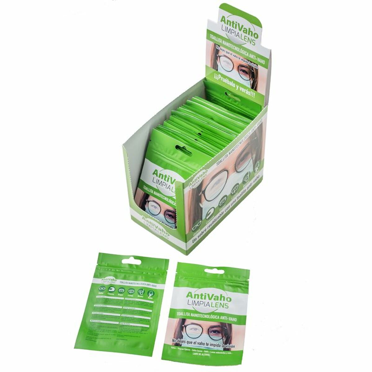 Salviettine Antiappannamento per Occhiali Limpialens 997159-PACK