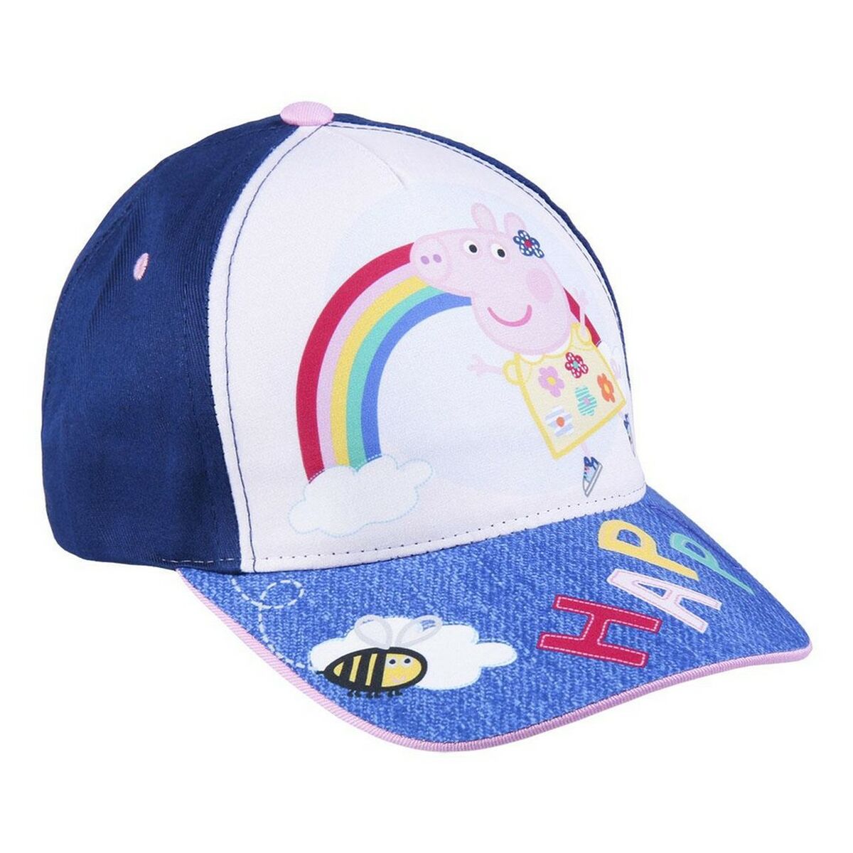 Cappellino per Bambini Peppa Pig Rosa (51 cm)