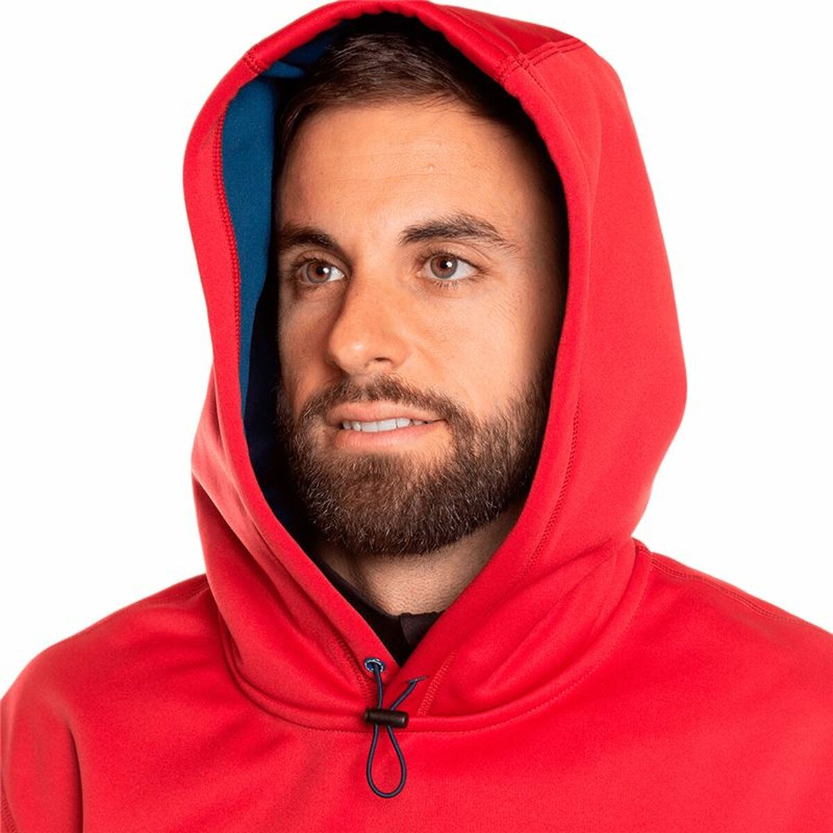 Felpa con Cappuccio Uomo Trangoworld Rosso