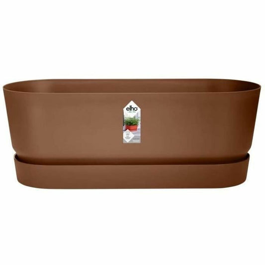 Vaso rettangolare da Balcone Elho   70 cm Bianco Plastica