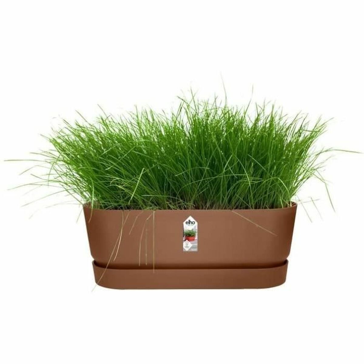 Vaso rettangolare da Balcone Elho   70 cm Bianco Plastica