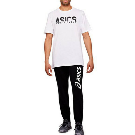 Maglia a Maniche Corte Uomo Asics Katakana Bianco