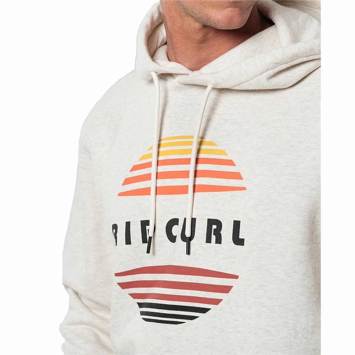 Felpa con Cappuccio Uomo Rip Curl Mama Sunset Bianco