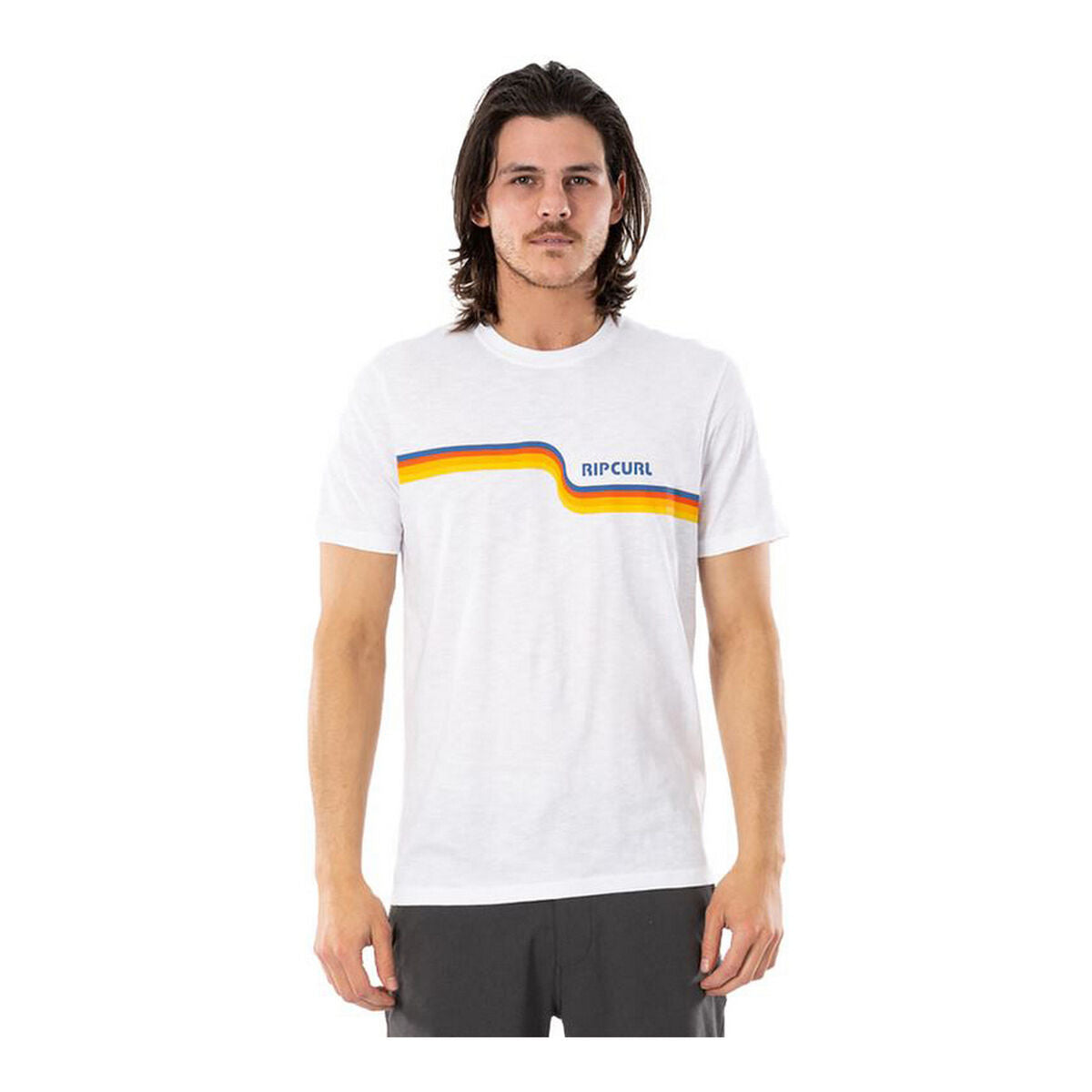 Maglia a Maniche Corte Uomo Rip Curl Surf Revival