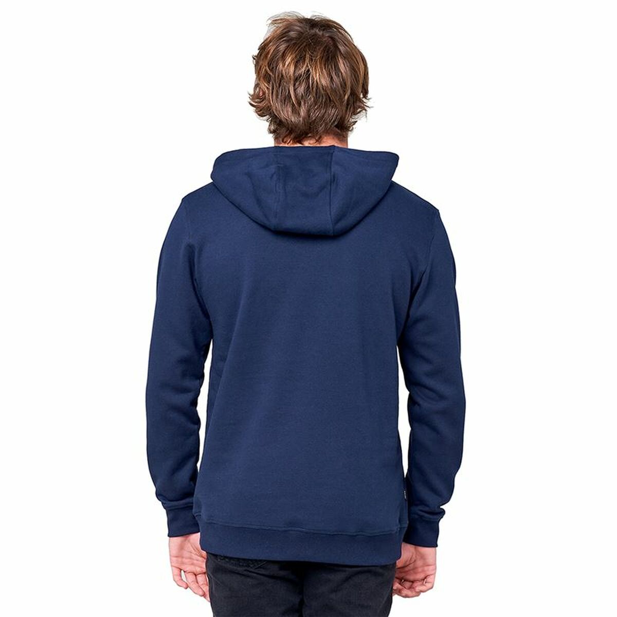 Felpa con Cappuccio Uomo Rip Curl Down The Line Pop Over Blu scuro