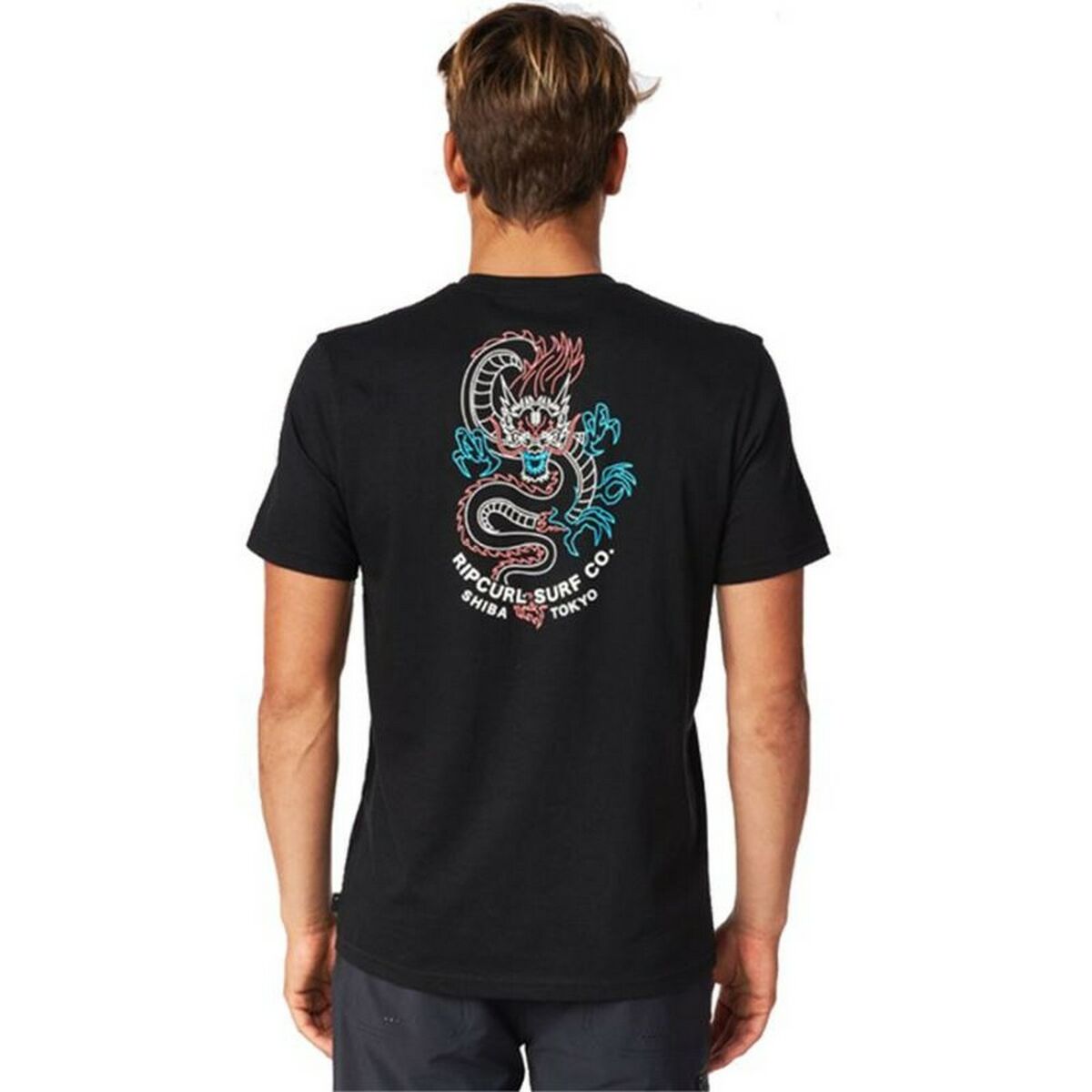 Maglia a Maniche Corte Uomo Rip Curl Animals