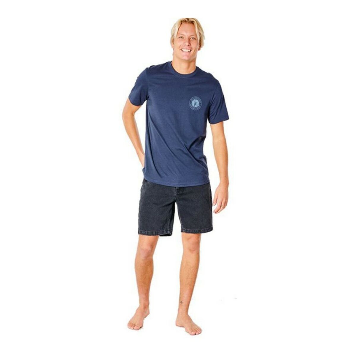 Maglia a Maniche Corte Uomo Rip Curl Stapler M