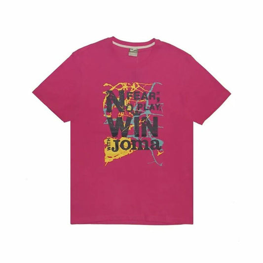 Maglia a Maniche Corte Uomo Joma Sport Sportswear MC Rosa chiaro